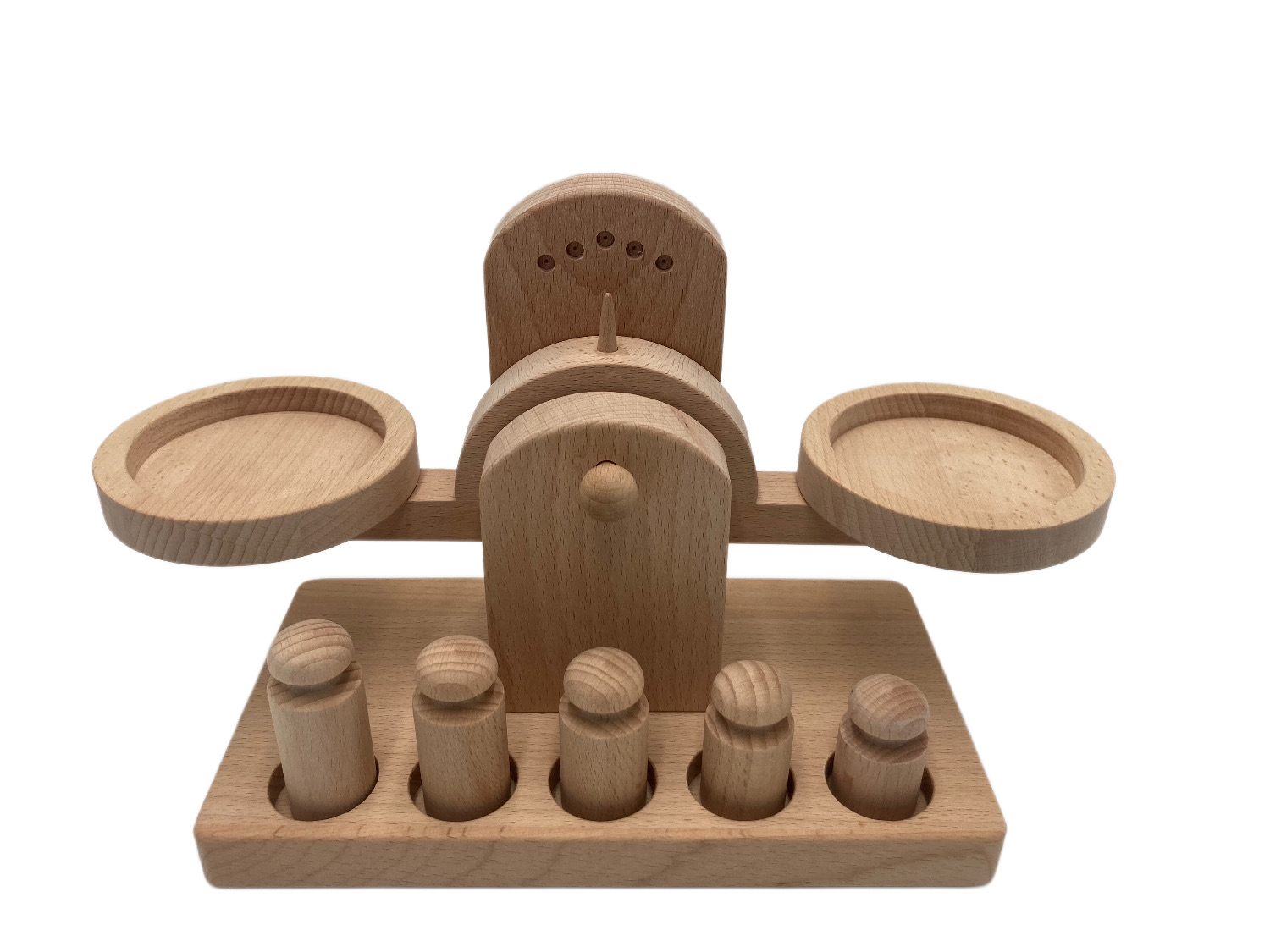 Wooden Balance Scales